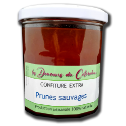 Confiture de prunes sauvages qualité artisanale